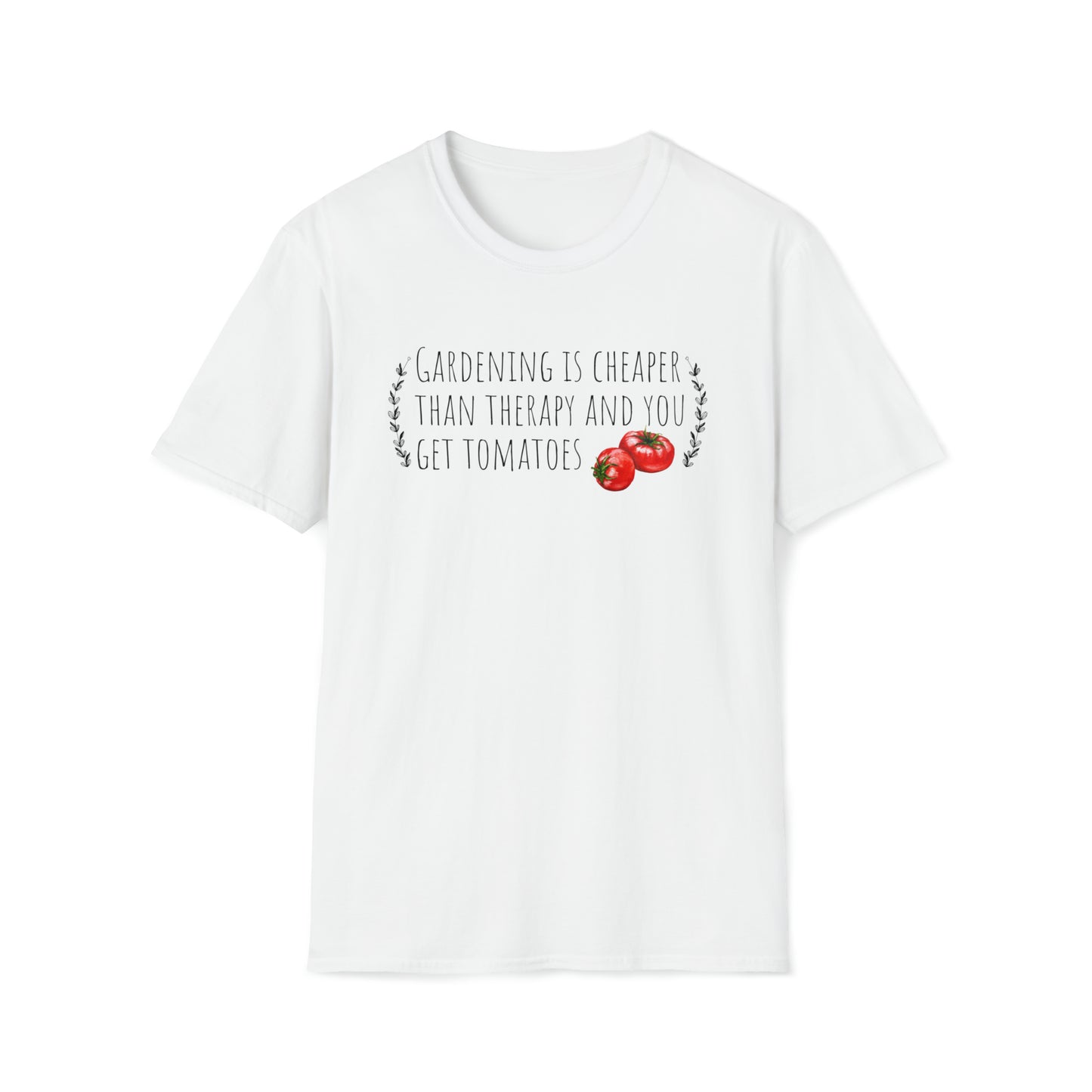 Tomatoes Therapy Unisex Softstyle T-Shirt