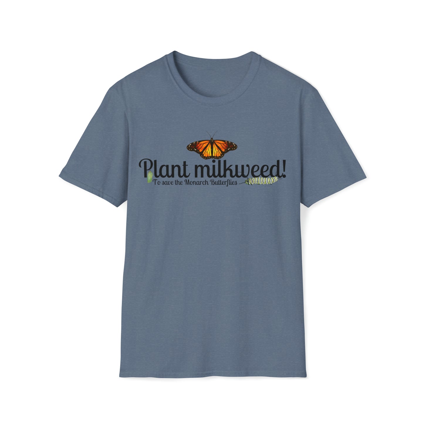 Plant Milkweed Unisex Softstyle T-Shirt