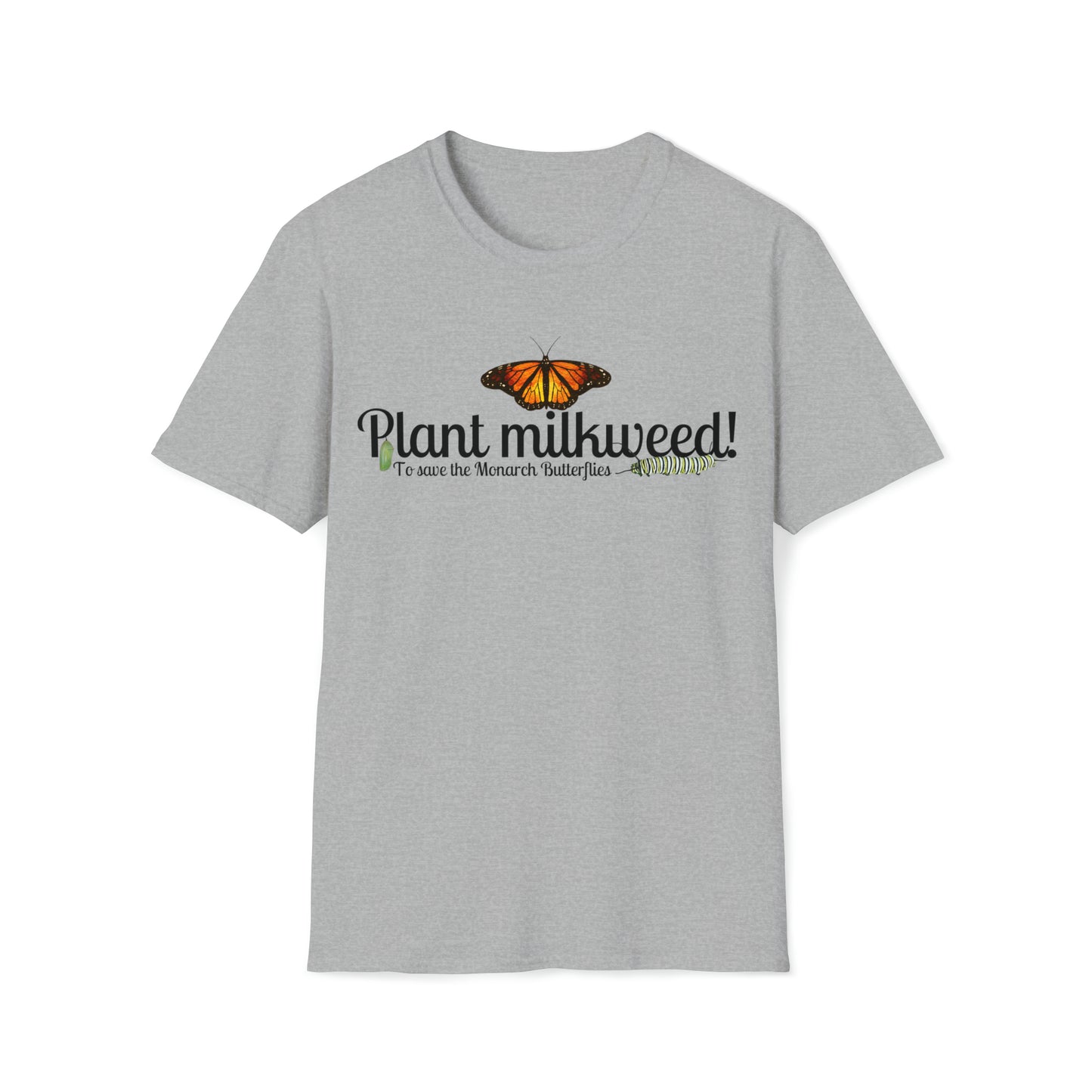 Plant Milkweed Unisex Softstyle T-Shirt
