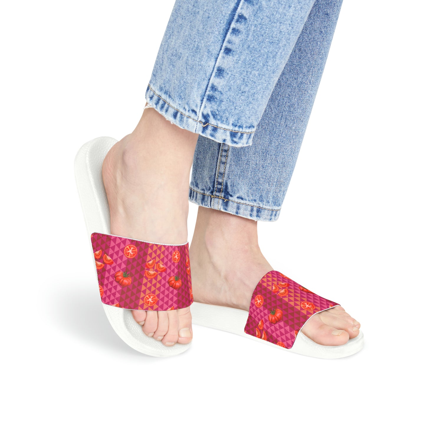 Heirloom Tomato Slide Sandals