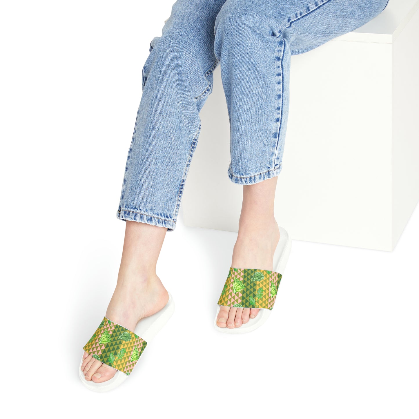 Eat your Greens Women's Slide Sandals