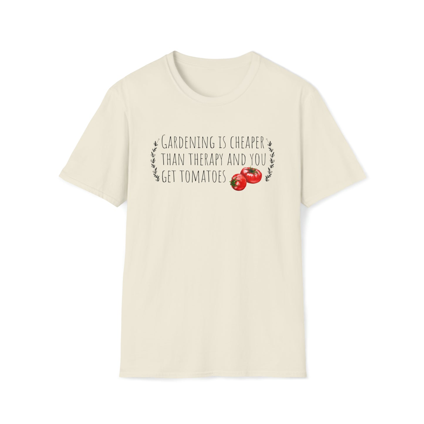 Tomatoes Therapy Unisex Softstyle T-Shirt