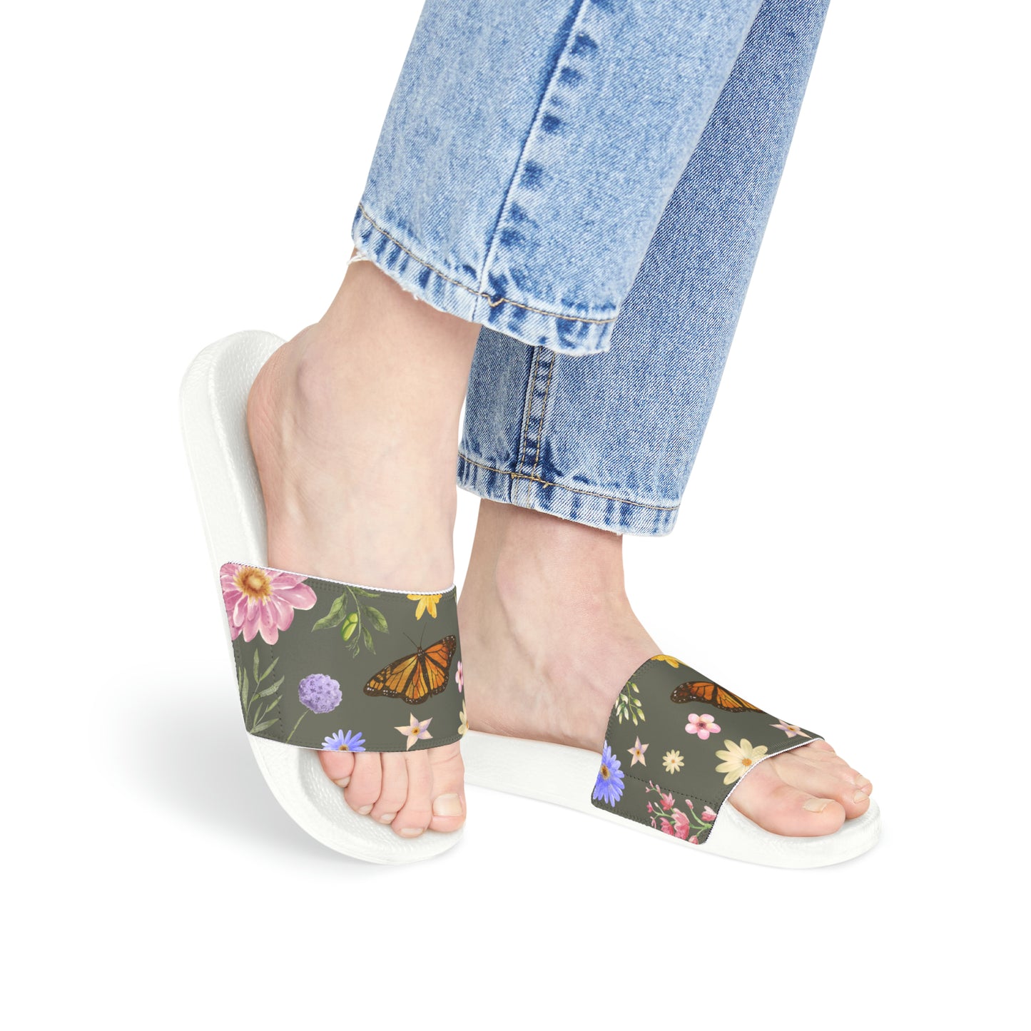 Monarch Butterfly Women's Slide Sandals