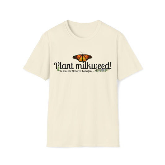 Plant Milkweed Unisex Softstyle T-Shirt